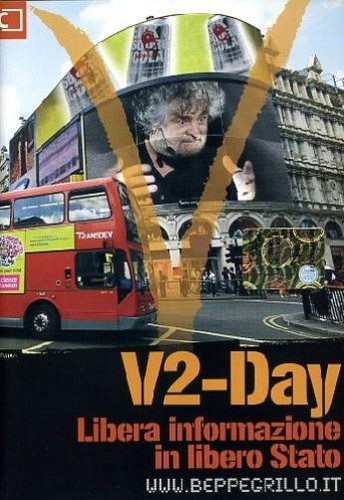 Beppe grillo day libera - -, v2-day