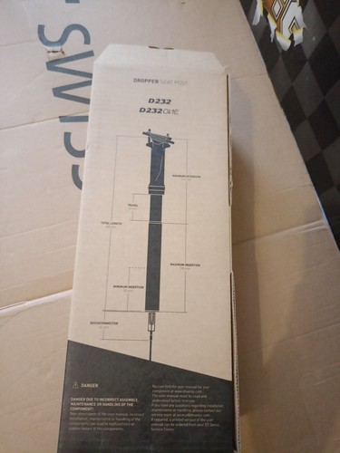 Swiss seatpost dropper d232 - dt,