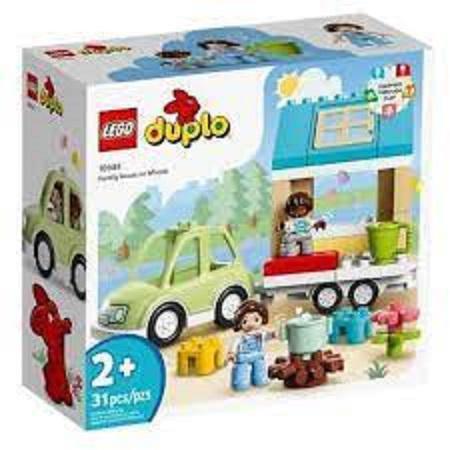 Lego duplo casa - su, ruote