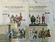 SOLDATINI MEDIEVALI DIORAMA INVESTITURA DI UN TEMPLARE HOBBY & WORK