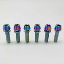 Bulloni stelo bici M5x18mm Ti