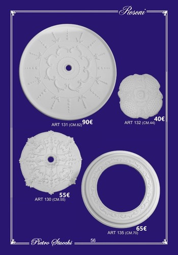 Centro decorativo per soffitto - centro,