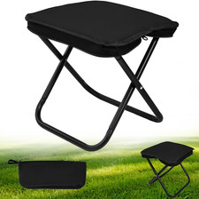 Sgabello Da Campeggio Pieghevole Portatile, Mini Sgabello Pescatore Pieghevole, 