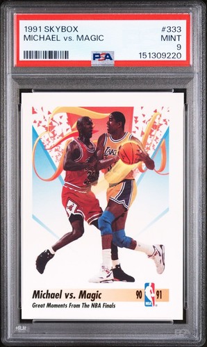 1991 skybox 333 michael - 1991, #333