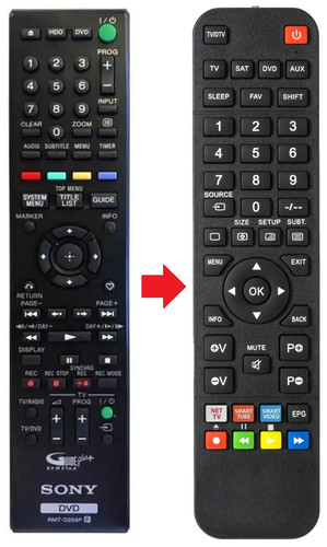 Telecomando adatto per sony - telecomando,