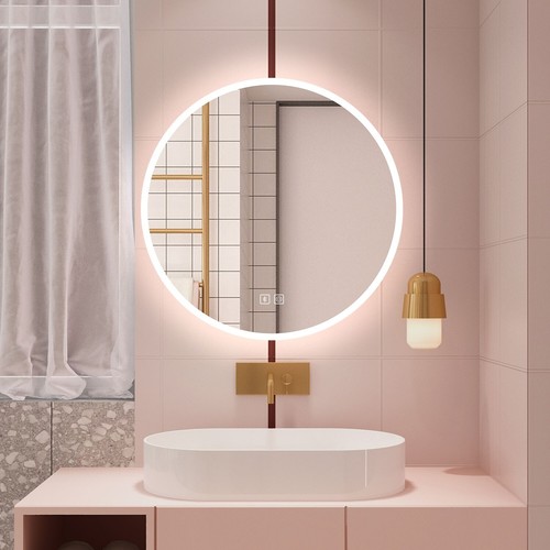 80cm specchio rotondo - specchio, con