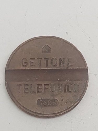 Gettone telefonico raro serie - telefonico,