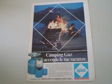 advertising Pubblicità 1981 CAMPING GAZ