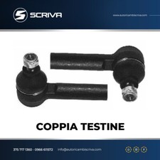 COPPIA TESTINA DX/SX SCATOLA STERZO FIAT PANDA 750 900 1.0 1.1 4X4 dal 1985