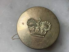 30 bottoni militari con corona da regina (neusilber best)