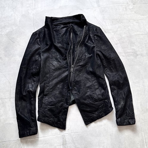 Giacca biker gotica zip
