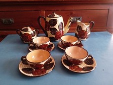 CERAMICA AQUILA PISA SERVIZIO ART DECÒ