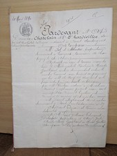 libro antico - Atto notarile