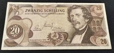 Austria banconota da 20