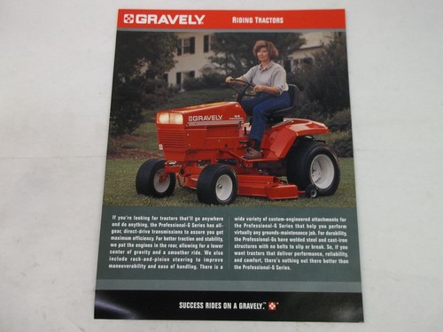 Gravely riding tractors