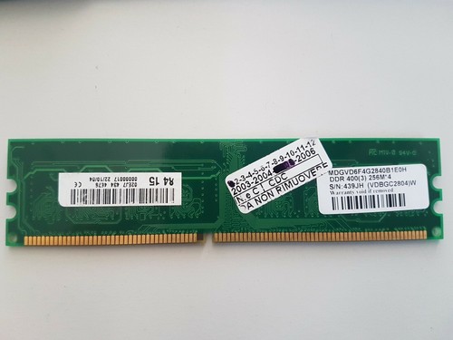 Ddr 400 256mb - ddr, 400(3)