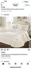 NEW Alfa Ricami Coverlet Hand