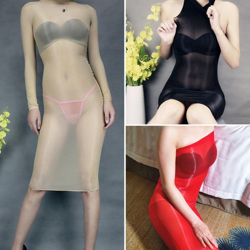 Body donna olio - lucido, nylon