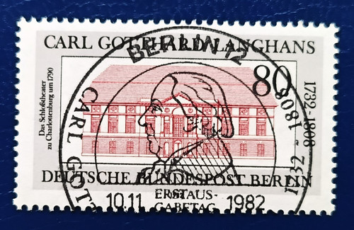 Berlino 684 timbrato - berlino,
