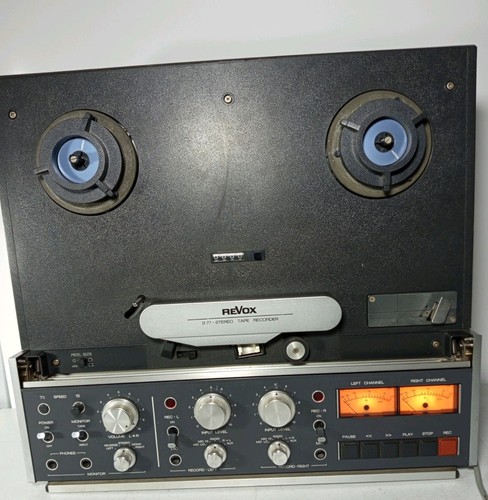Revox b77 quarter track - revox,