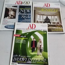 3 RIVISTE AD ARCHITECTURAL DIGEST.DESIGN 2014 INCOMPLETA EDIZIONE ITA