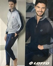 TUTA UOMO LOTTO FELPATA CON