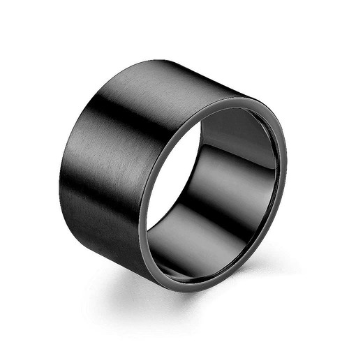 Anello uomo acciaio inox bordo - acciaio,