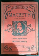MACBETH SHAKESPEARE WILLIAM FRATELLI TREVES 1921