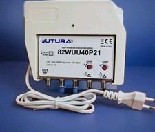 CENTRALINA 2 UHF 1 USCITA 5G  40DB ANTENNA DIGITALE TERRESTRE DVBT2 FUTURA 