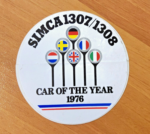 Autocollant simca chrysler - autocollant,