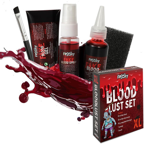 Set sangue finto halloween - set,