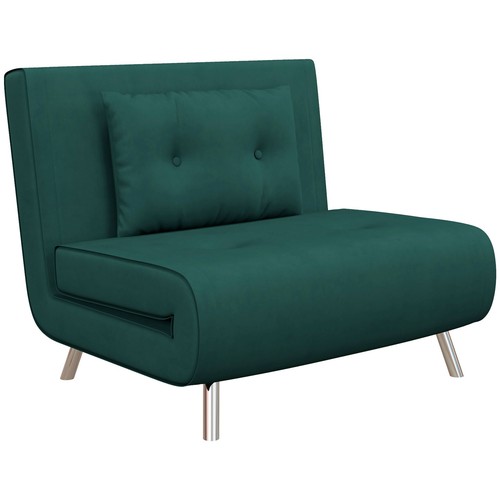 Homcom poltrona letto singolo - homcom,