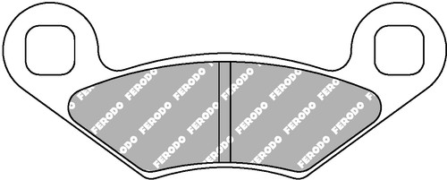 Pastiglie freno off - pastiglie,