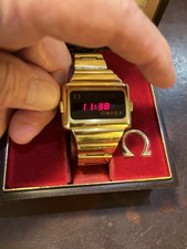 Orologio uomo Omega Time Computer 2 con display digitale LED, funziona e si presenta benissimo!!