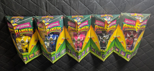 Set completo power rangers - set,