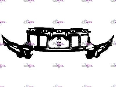Supporto assorbitore paraurti - supporto,