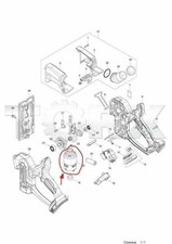 NUOVO MOTORE MAKITA 18V PER taglierina per cartongesso DSD180 629193-0