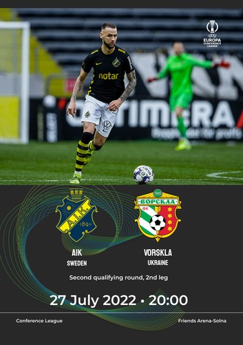 Aik solna svezia vorskla - solna, v