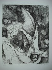 Marino Marini, acquaforte