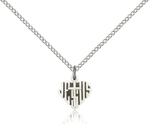 Collana croce argento - collana, in