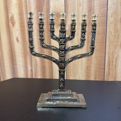Candelabro menorah vintage - candelabro,