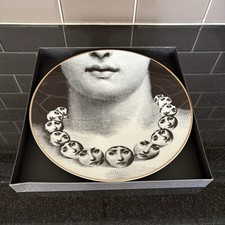 Fornasetti Temi e Variazioni M. 16 Rosenthal Piatto da Collezione 24 cm con Scatola