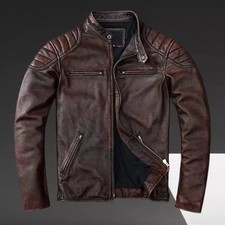 Giacca moto vintage cafe - giacca,