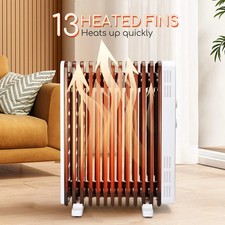 Stufa Elettrica Ad Olio 2500W