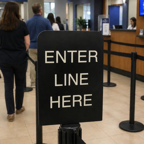 Insegna imprue entra line - entra,