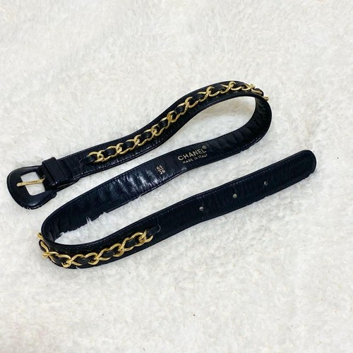 Chanel cintura catena pelle - cintura,