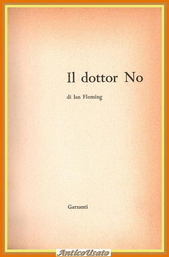 Dottor ian fleming - no, di