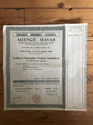 Agence havas - agence, (g)
