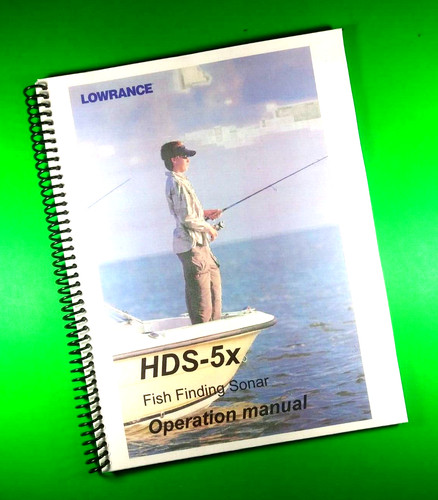 User manual for lowrance hds - user,