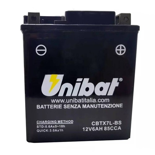 Batteria moto unibat cbtx7l - moto,